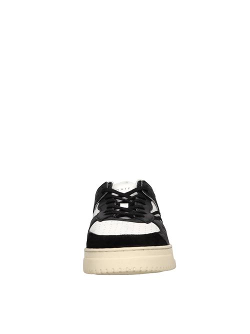 Sneakers in pelle D.A.T.E. | TORNEO BICOLORBIANCO-NERO